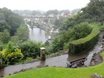 Knaresborough im Regenguss