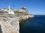 am Südende von Gibraltar