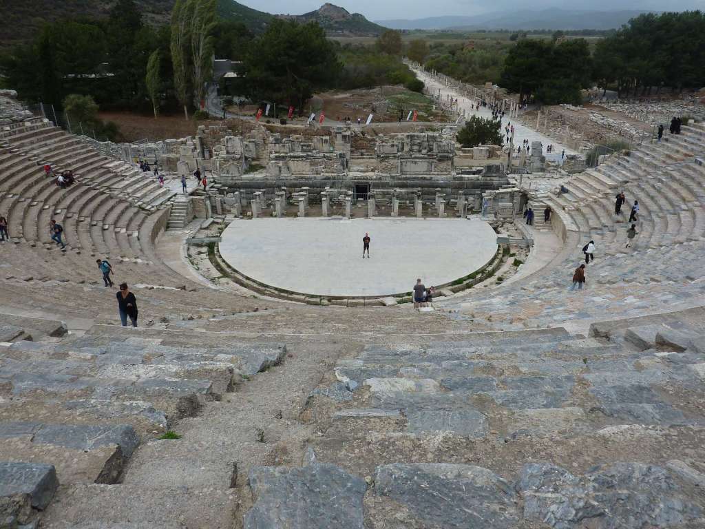 Großes Stadion und Arkadenstraße